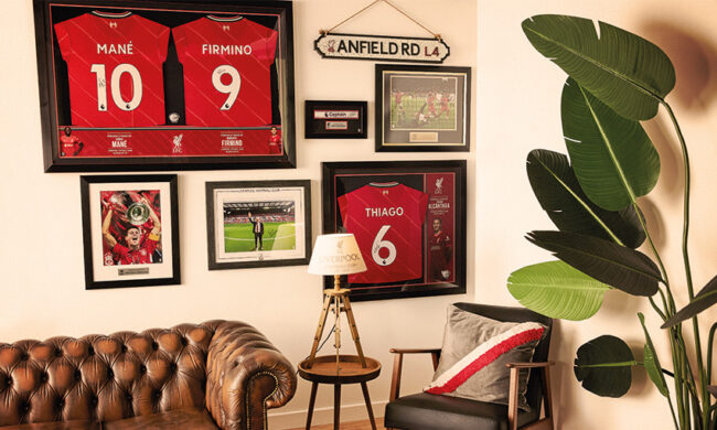 Liverpool Signed Shirts